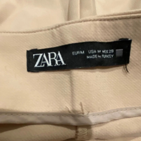 Zara Button Front High Waisted Trouser Pants 16625 - Picture 11 of 14